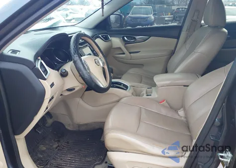 2014 Nissan Rogue Sl из США, поврежденный, VIN 5N1AT2MV2EC841428